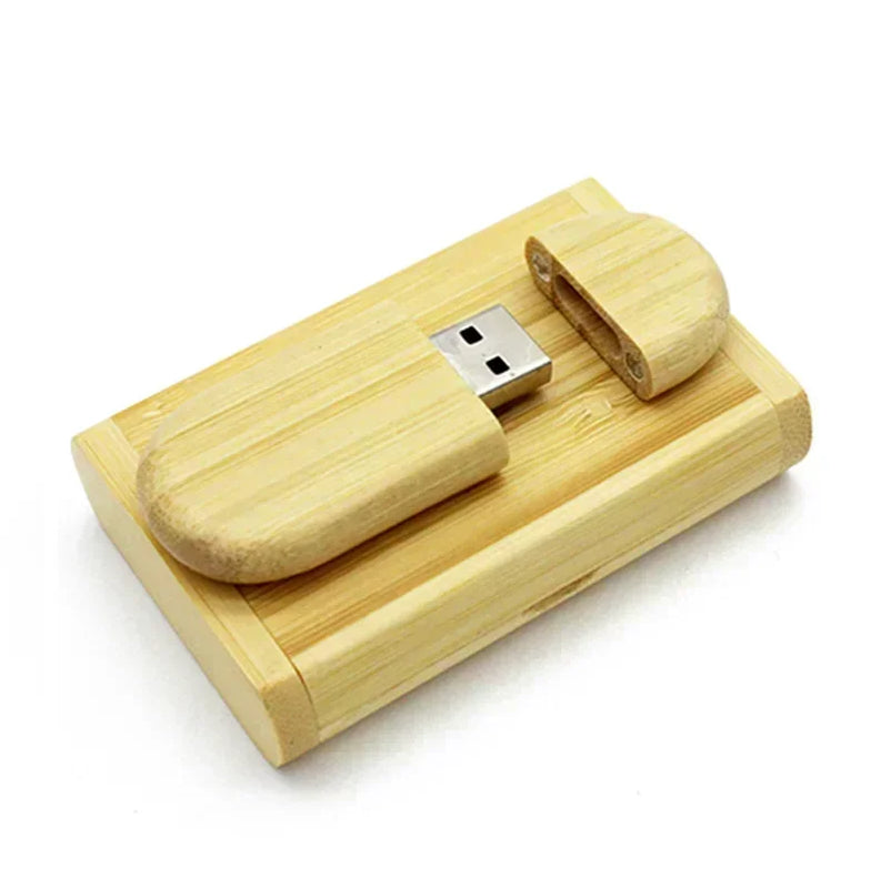 USB Flash Drive 2.0 128GB Memory Stick Wooden/Bamboo Free Logo Pendrive 4GB 8GB 16GB 32GB 64GB Pen Drive Wedding Gifts