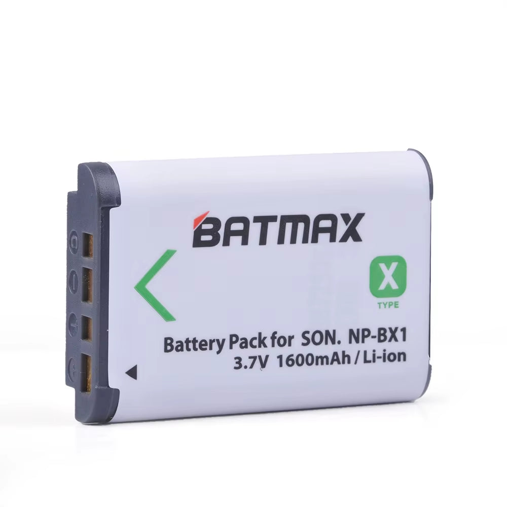NP-BX1 Np Bx1 Battery + 3 Slots LCD Charger for Sony DSC-RX100 DSC-WX500 IV HX300 WX300 HDR-AS15 X3000R MV1 AS30V HDR-AS300