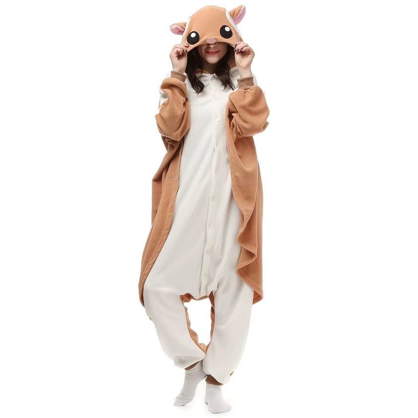 Blue Stitch Kigurumi Animal Adults Cat Bear Shark Onesies Pajama Raccoon Costumes Dragon Jumpsuit Christmas