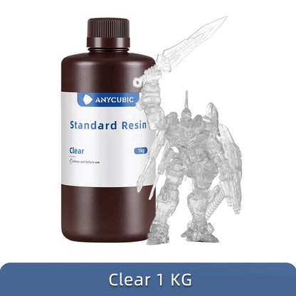 1Kg/10Kg Liquid Photopolymer Standard Resin 405Nm UV Resin for 3D Printer LCD Printing Resin Material for Photon Mono