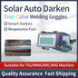 Solar Auto Darkening Eyes Mask True Color Welding Helmet Welding Mask Eyeshade/Patch/Eyes Goggles for Welder Eyes Glasses