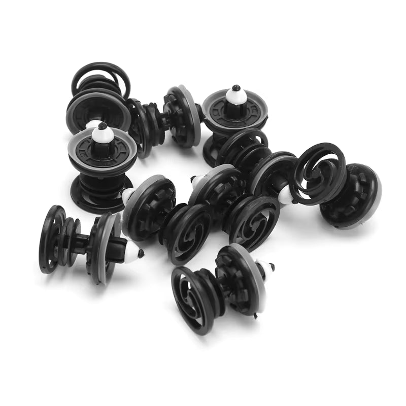 10 Pcs Car Interior Door Trim Panel Push Fastener Clips for VW Passat Golf GTI Polo Audi