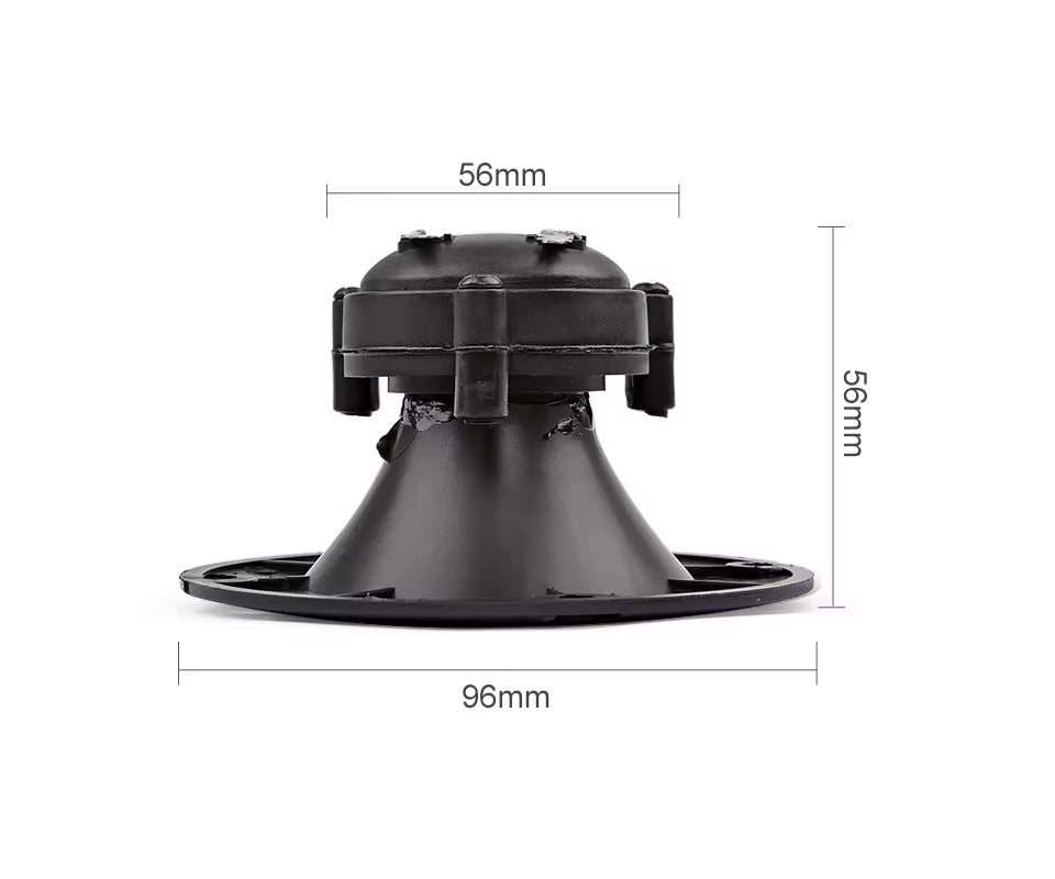 2Pcs Audio Tweeters 98MM Piezoelectric Tweeter Audio Speaker 150W Treble Ceramic Piezo Loudspeakers