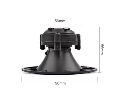 2Pcs Audio Tweeters 98MM Piezoelectric Tweeter Audio Speaker 150W Treble Ceramic Piezo Loudspeakers