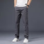 Mens Pants Cotton Casual Stretch Male Trousers Man Long Straight High Quality 4 Color plus Size Pant Suit 42 44 46