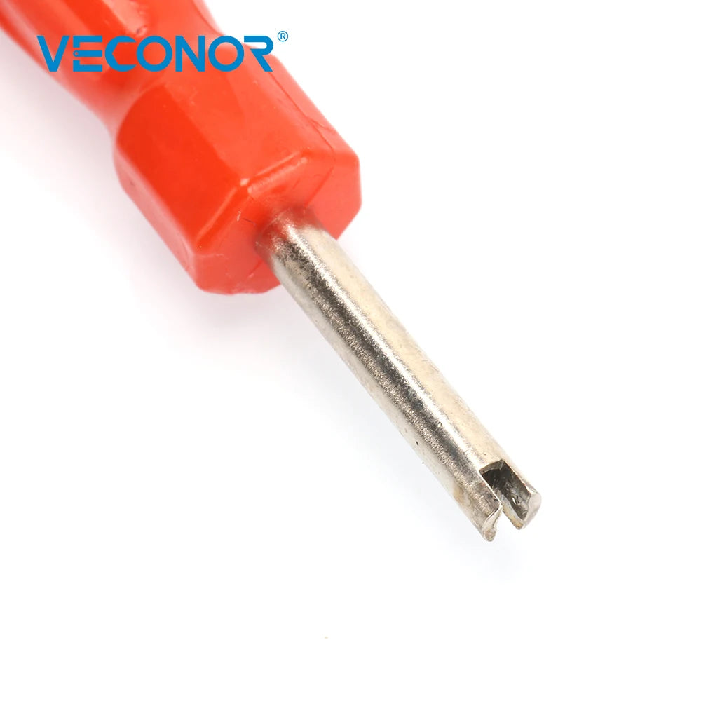 Tire Valve Core Removal Tool Tire Valve Core Wrench Spanner Tire Repair Tool Valve Core Screwdriver for Car Bicycle