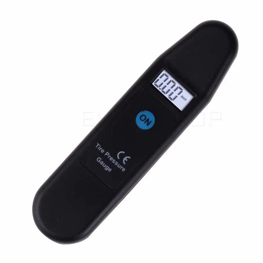 Auto LCD Display Accuracy Wheel Tire Air Pressure Gauge Tyre Tester Vehicle Motorcycle Car 5-150 PSI/KPA/BAR/KG/CM2 Detector