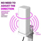 Leading-High Quality Outdoor Digital TV Antenna Outdoor High Definition Digital Smart TV 4K 1080P ATSC Amplifier TV Antenna, Dur