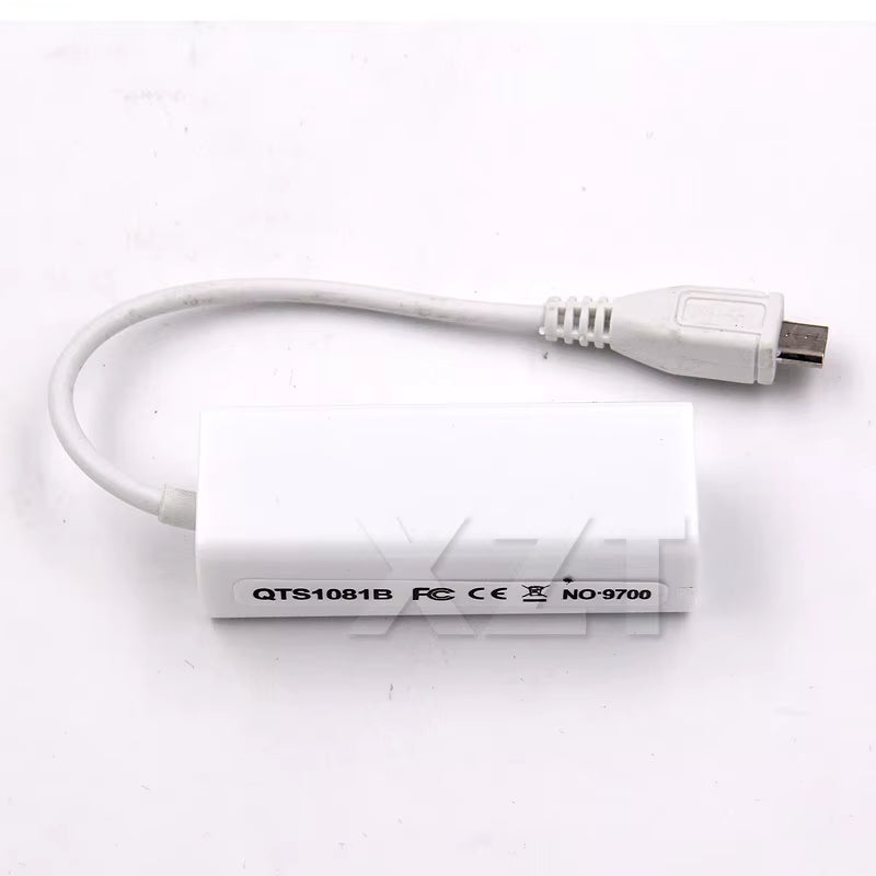 Micro USB to Lan Card Connector for Tablet 2.0 5 Pin 10/100 Male RJ45 Female Ethernet LAN Network Card Adapter