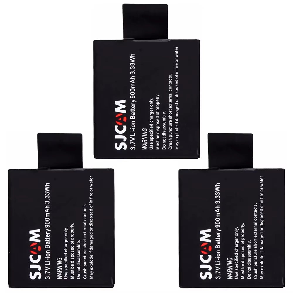 New SJCAM Sj4000 Eken H9 GIT-LB101 GIT BATTERY Sj5000 Sj6000 Sj7000 SJ8000 SJ9000 Battery +Dual USB Charger