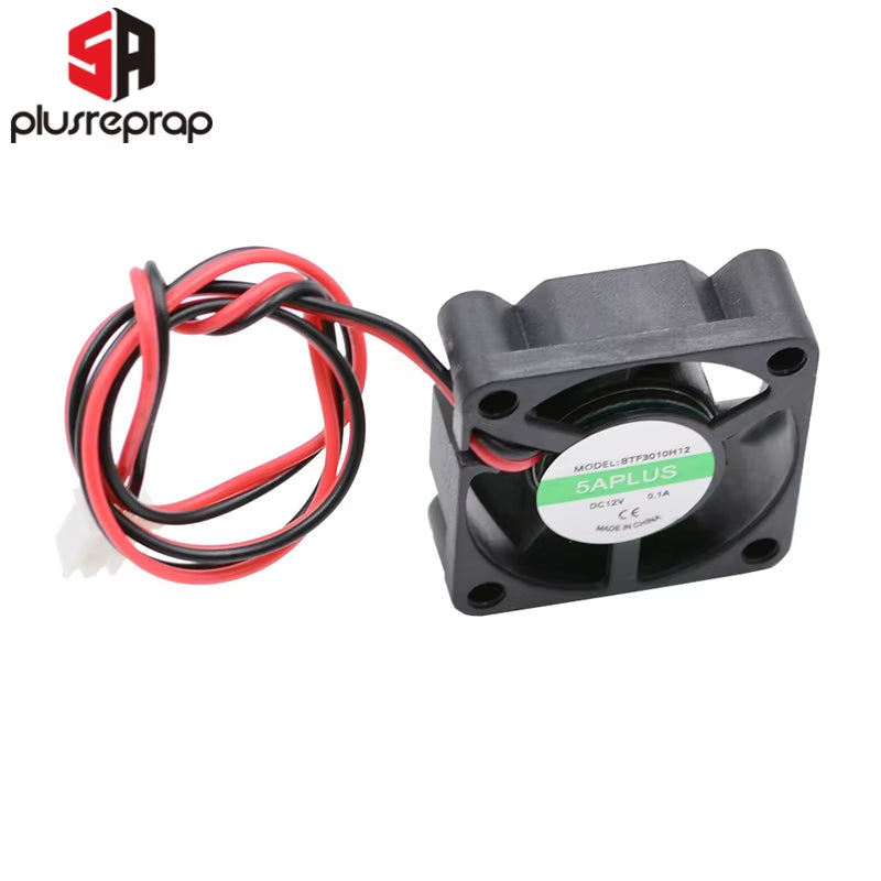 12V/24V Radiator 3010 Fan 30*30*10Mm 3010H Brushless DC Small Fan Cooling Extruder 2-Wire 3D Printer Accessories Part