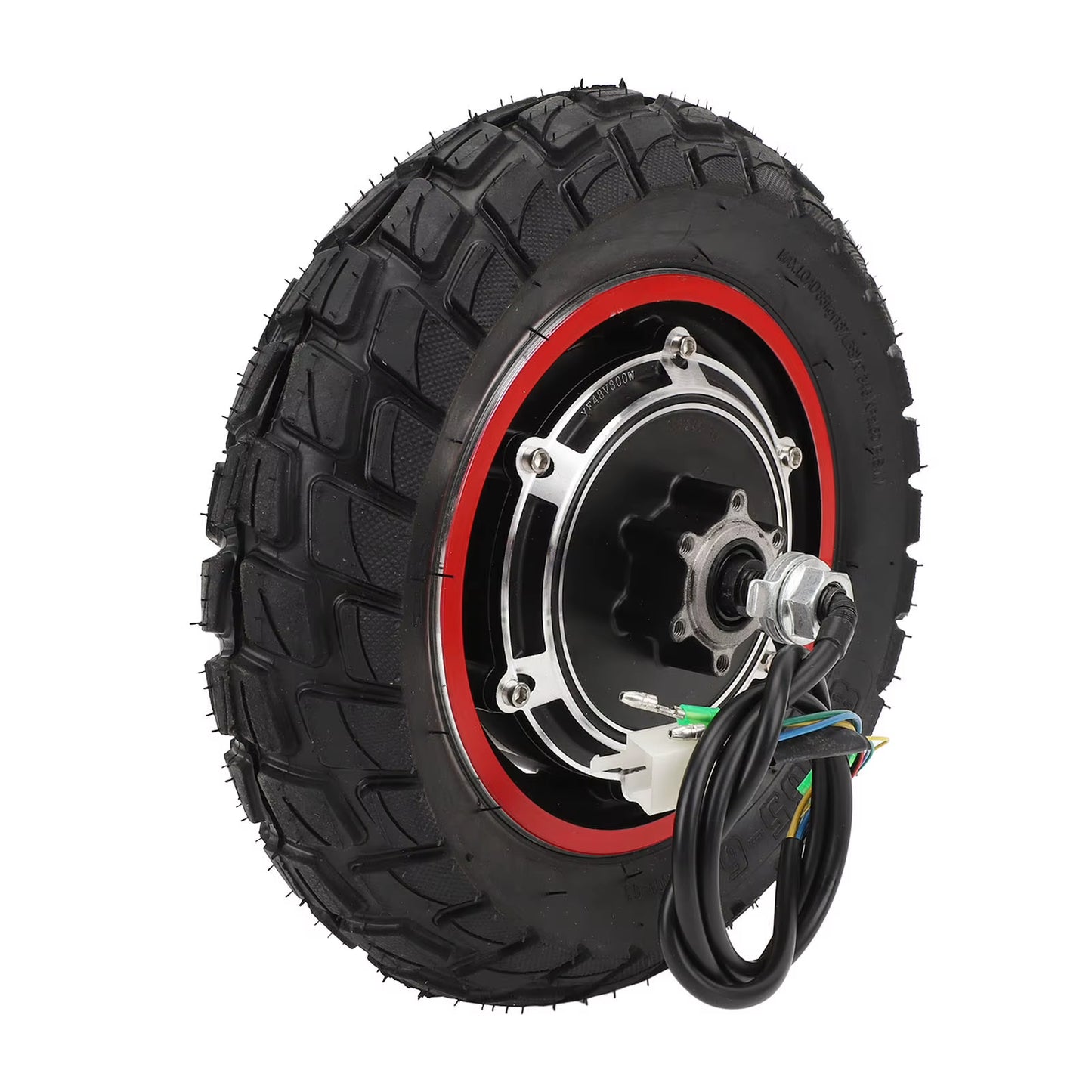 10Inch Hub Motor 48V 800W Electric Scooter Hub Motor Rear Wheel Drive 250 to 1000RPM off Road Brushless Hub Motor
