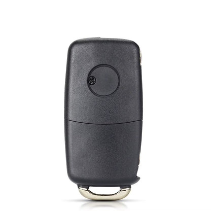 2 Buttons Remote Flip Folding Car Key Shell for VW Volkswagen MK4 Bora Golf 4 5 6 Passat Polo Bora Touran