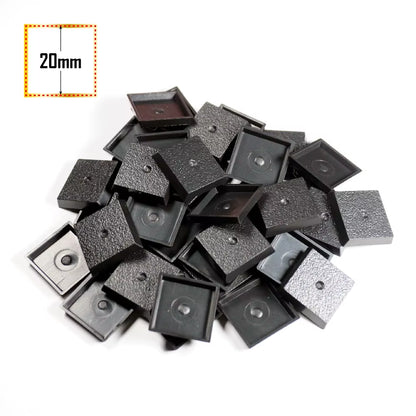 20Mm Square Bases Made from Plastic for Table Games Bases for WH