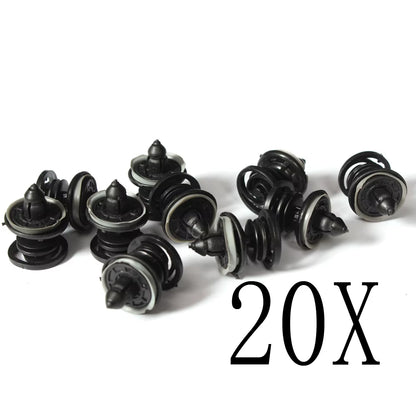 20Pcs/Lot Auto Interior Door Card Trim Panel Clips Fastener Clips for Volkswagen VW Golf 6 MK6 Jetta Passat CC Car Accessories