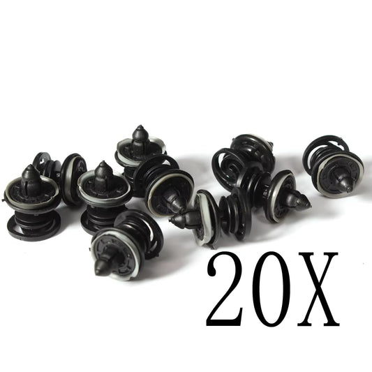 20Pcs/Lot Auto Interior Door Card Trim Panel Clips Fastener Clips for Volkswagen VW Golf 6 MK6 Jetta Passat CC Car Accessories