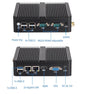XCY Fanless Mini PC  Celeron J6412 N5105 2X Gbe LAN 2X RS232 HDMI VGA Wifi 4G LTE Windows 10 Linux Industrial Computer