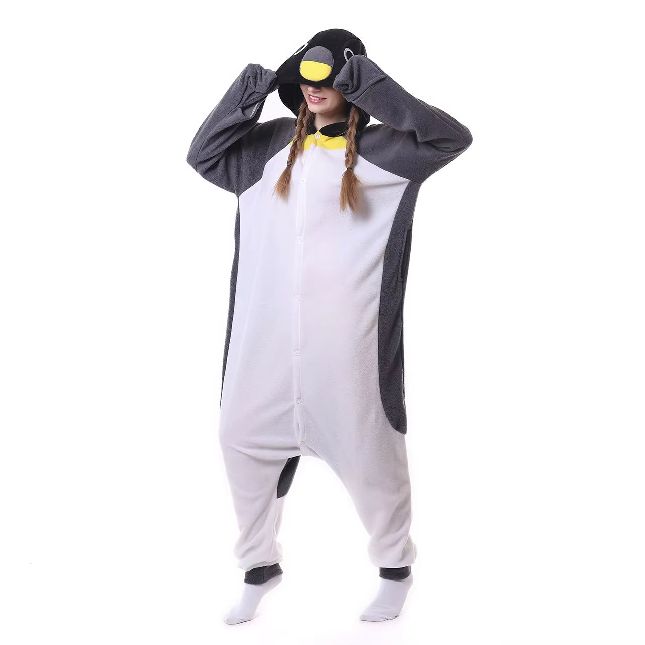 Blue Stitch Kigurumi Animal Adults Cat Bear Shark Onesies Pajama Raccoon Costumes Dragon Jumpsuit Christmas