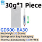 Net Weight 1/3/7/15/30 Grams Gray 900 Thermal Conductive Grease Paste Plaster Heat Sink Commpound for CPU LED SSY BAS BR BX CB