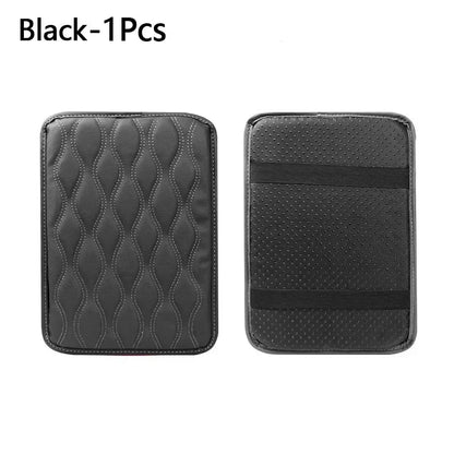 Car Central Armrest Leather Pad Auto Center Console Arm Rest Non-Slip Cover Mats Waterproof Protector Car Interior Accessories
