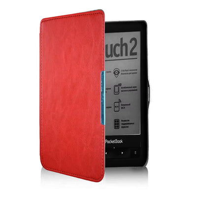 PB 622 623 Advanced Pu Leather Cover Case for  622 623 Touch 1 2 Ereader Flip Folio Book Cover Magnet Closured Case