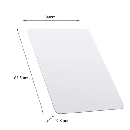 10Pcs/Lot RFID Card 13.56Mhz IC Cards MF S50 Classic 1K M1 Proximity Smart 0.8Mm for Access Control System ISO14443A