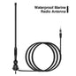 Universal Marine Radio Antenna AM/FM for Golf Cart ATV UTV RV Truck Excavator Tractor RVR Yacht Waterproof Flexible Signal