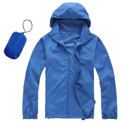 Men'S Brand Quick Dry Skin Coat Sunscreen Waterproof UV Women Thin Army Outwear Ultra-Light Windbreake Jacket 3XLYA105