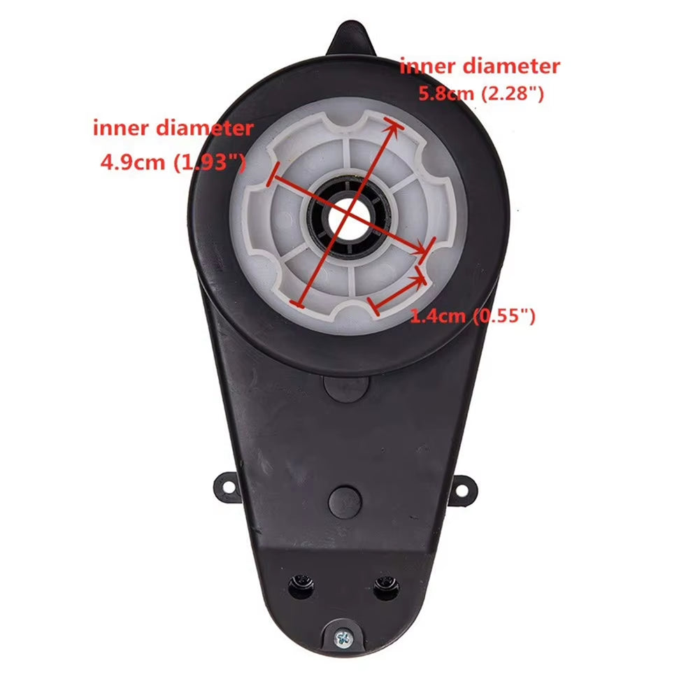 Gearmotors Gearbox 24V DC Motor 24V550 20000RPM Easy Gearbox with High Torque Quick Change Suitable for Kids Ride-On New