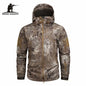 Mege Brand Clothing Autumn Men'S Military Camouflage Fleece Jacket Army Tactical Clothing Male Camouflage Windbreakers