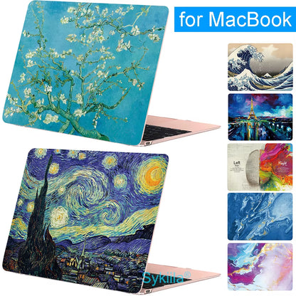 Case for Macbook Air M4 13 M1 Pro 13 14 M3 15 16 M2 Mac Hard Shell Funda Retina A3240 A3113 A3241 A2992 Laptop Accessory Cover