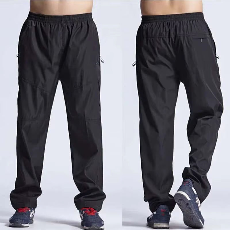 2025 Sportswear Joggers outside Men'S Casual Pants Quickly Dry Breathable Male Pants Men Trousers & Sweatpants Active Pants 6XL