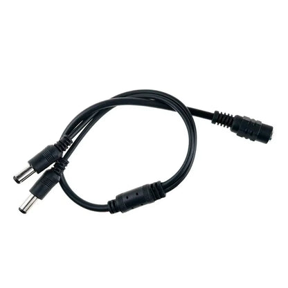 DC Power Jack 5.5X2.1Mm Cable 1 Female to 2,3,4,5,6,8 Male Plug Splitter Adapter for Security CCTV Camera and LED Strip
