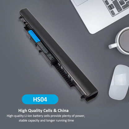 Kingsener HS04 3400Mah Laptop Battery for  240 245 250 255 G4 HSTNN-LB6U HSTNN-LB6V HSTNN-PB6S 807611-831 807957-001 HS03 HS04