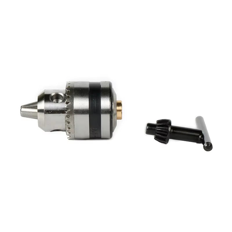 Power Tools Clamping 0.6-6Mm B10 Micro Motor Drill Chucks Taper Mounted Drill Chuck with Chuck Key Brass Mini Electric Motor