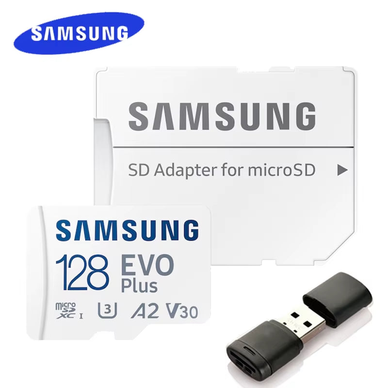 EVO plus Micro SD Card 128GB 64GB 512GB 256GB Micro SD Pro plus Flash Memory Card SD Memory U1 U3 4K Microsd TF Cards