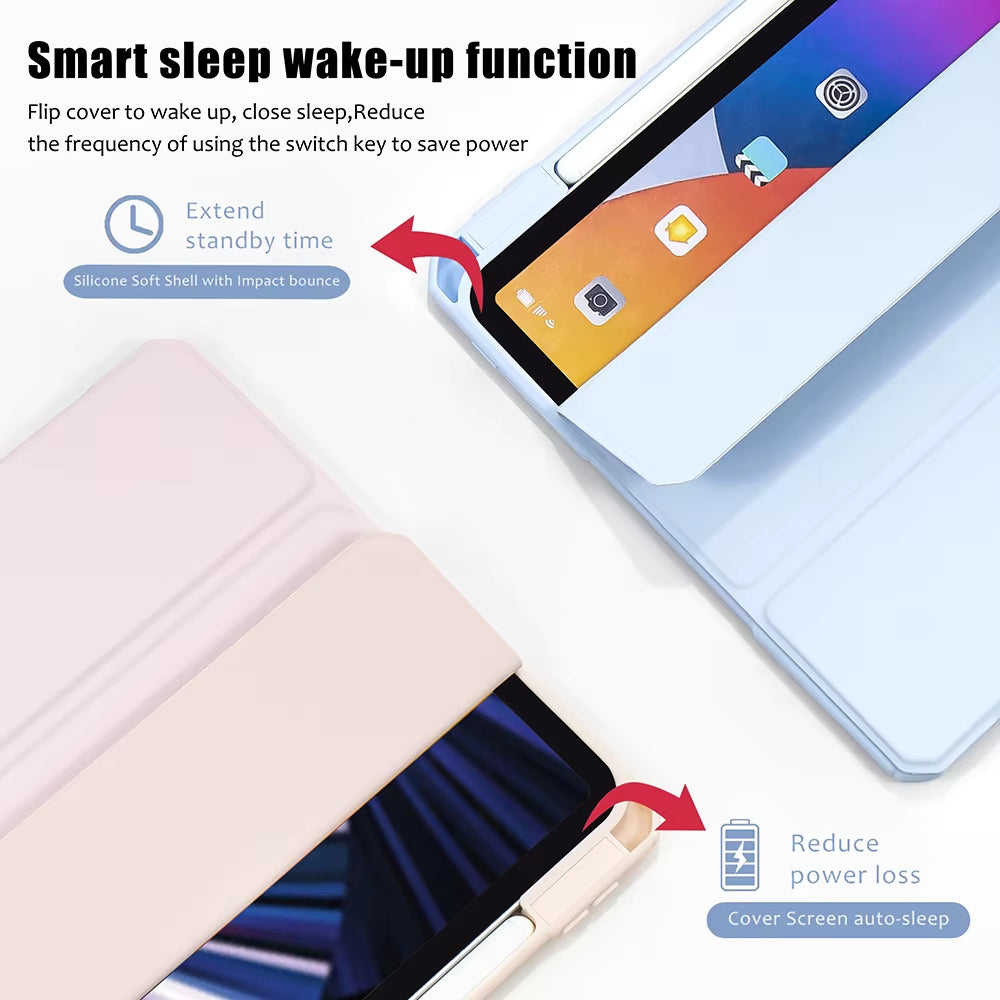 For Ipad Air 4 5 Case Ipad A16 Case 2025 11Th Gen Ipad Mini A17 Pro 11 M4 M2 M3 Air 11 Cases 10 9 8Th 10.2 9.7 10.5 Cover