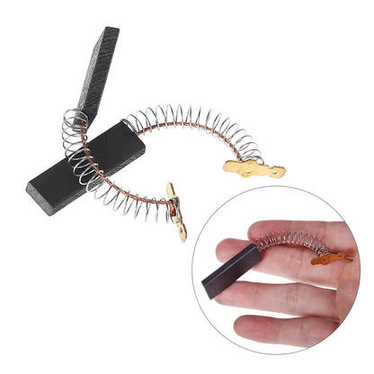 2Pcs Motor Carbon Brushes for BOSCH NEFF for SIEMENS WASHING MACHINE 36X12.5X5M