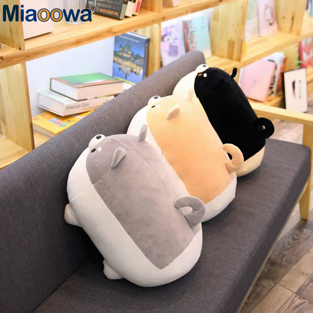 New 40/50Cm Cute Shiba Inu Dog Plush Toy Stuffed Soft Animal Corgi Chai Pillow Christmas Gift for Kids Kawaii Valentine Present