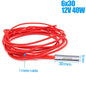 6X16 6X20 6X30Mm Ceramic Cartridge Heater 12V 24V 40W 50W 60W 70W for CNC 3D Printer Print Head Hotend J-Head