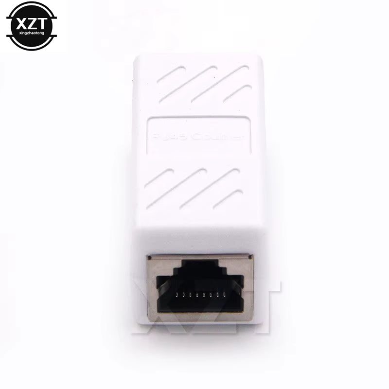 RJ45 Connector Female to Female Ethernet CAT6 Coupler Cat7 Cat5E Network Cable LAN RJ45 UTP Inline Conector Extender Adapter