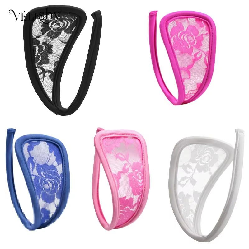 Women Sexy Lady Girl C-String Spandex C-Shaped Seamless Thong Invisible Knickers Underwear Strapless Lingerie Panties