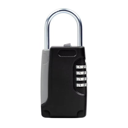High Quality Hidden Key Safe Box 4-Digital Password Combination Lock with Hook Mini Metal Secret Box for Home Villa Caravan