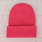 Solid Color Winter Hats for Woman New Beanies Knitted Cute Hat Girls Autumn Female Beanie Caps Warmer Bonnet Ladies Casual Cap