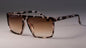 Kulou Retro Square Sunglasses Steampunk Men Women Brand Designer Glasses SKULL Logo Shades UV Protection Gafas