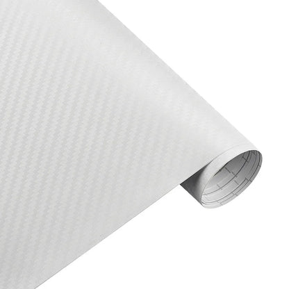 30Cmx127Cm 3D Carbon Fiber Vinyl Car Wrap Sheet Roll Film Car Stickers and Decal Motorcycle Auto Styling Accessories Automobiles