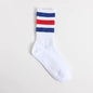 New Men/Women 3 Three Stripes Cotton Socks Retro Old School Hiphop Skate Long Short Meias Harajuku White Black Winter Cool