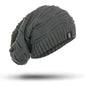 New True Letter Winter Hat Long Size Knitted Cap High Quality Casual Beanies for Men & Women Solid Bonnet Cap