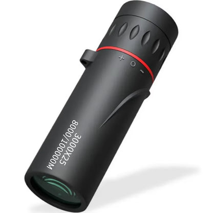 3000X25 Long Range HD Professional Adult Monocular and Mini Portable Telescope for Outdoor Camping and Hunting