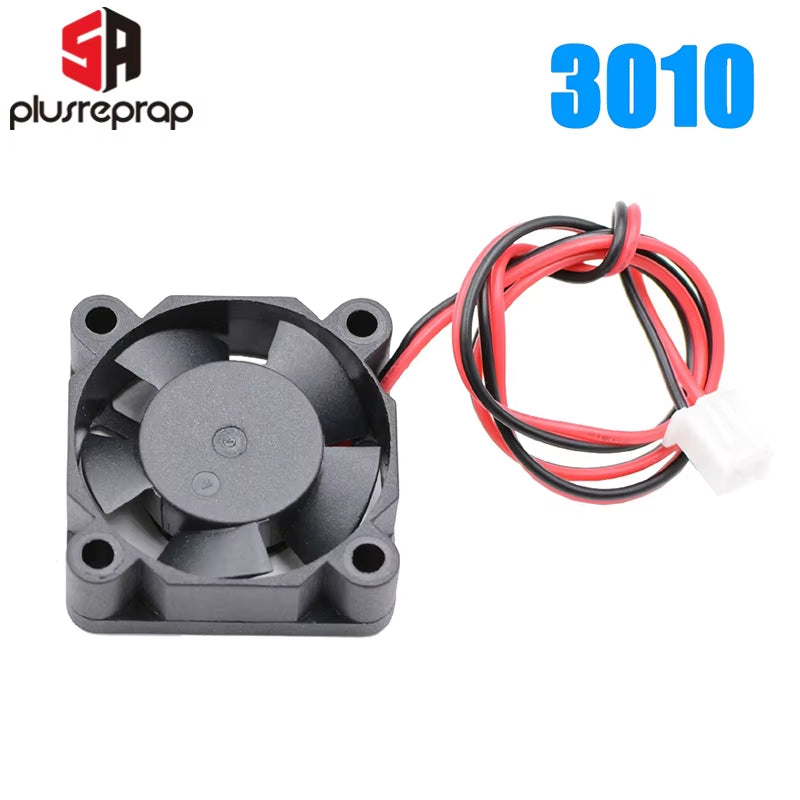 12V/24V Radiator 3010 Fan 30*30*10Mm 3010H Brushless DC Small Fan Cooling Extruder 2-Wire 3D Printer Accessories Part